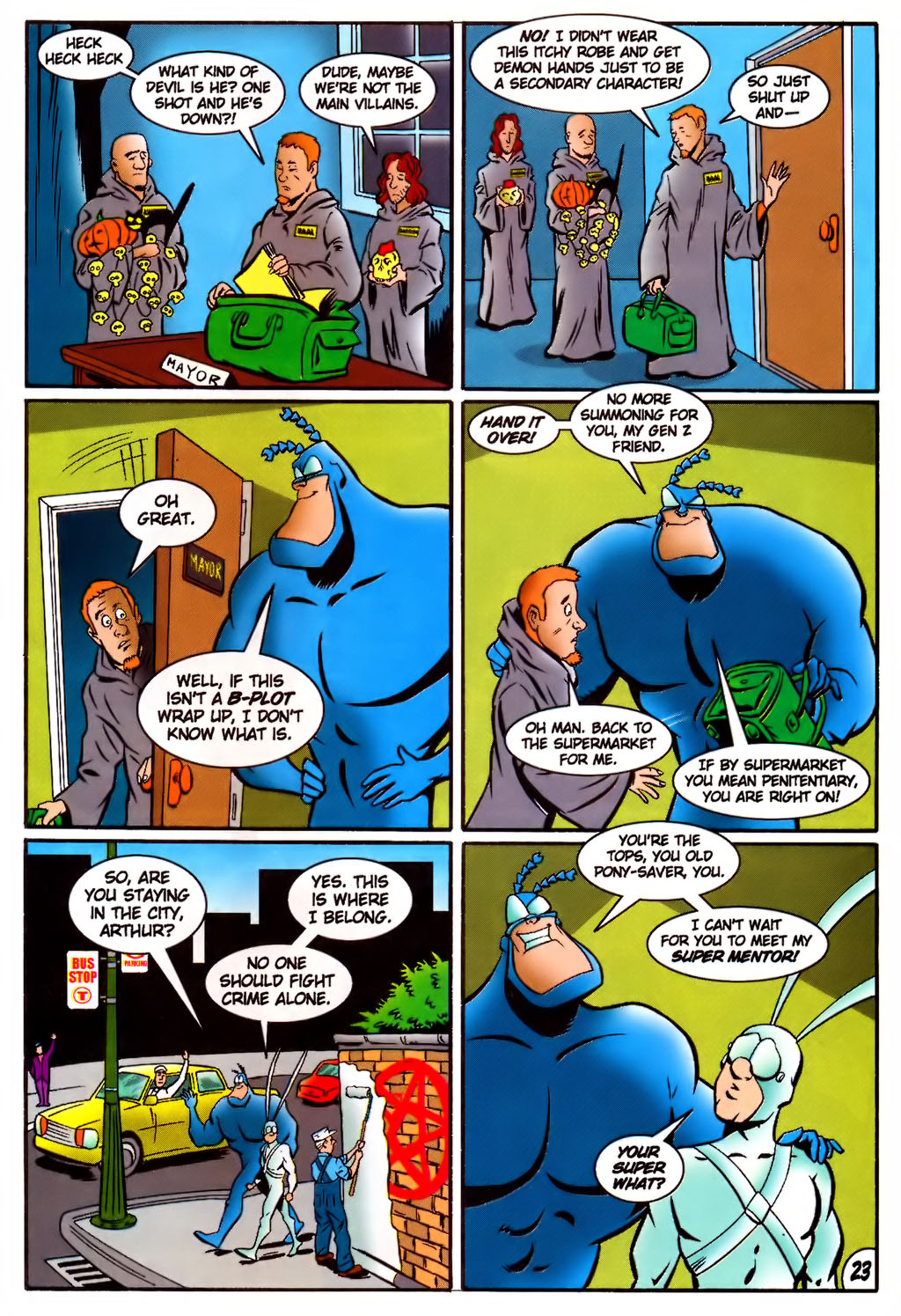 Read online The Tick: Days of Drama comic -  Issue #4 - 25