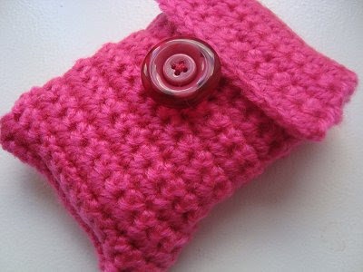 Crochet Mobile Phone Cover - PaisleyJade