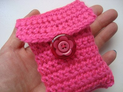 Crochet Mobile Phone Cover - PaisleyJade