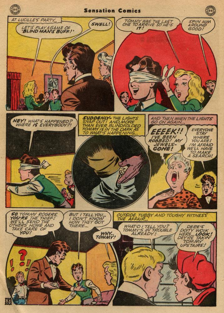 Read online Sensation (Mystery) Comics comic -  Issue #49 - 18