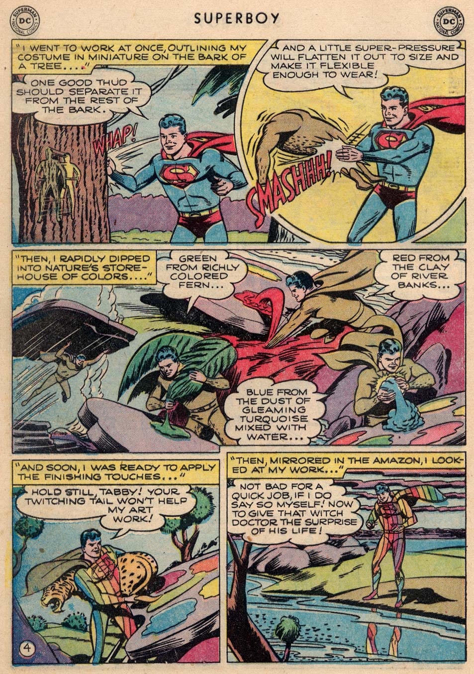 Read online Superboy (1949) comic -  Issue #16 - 5