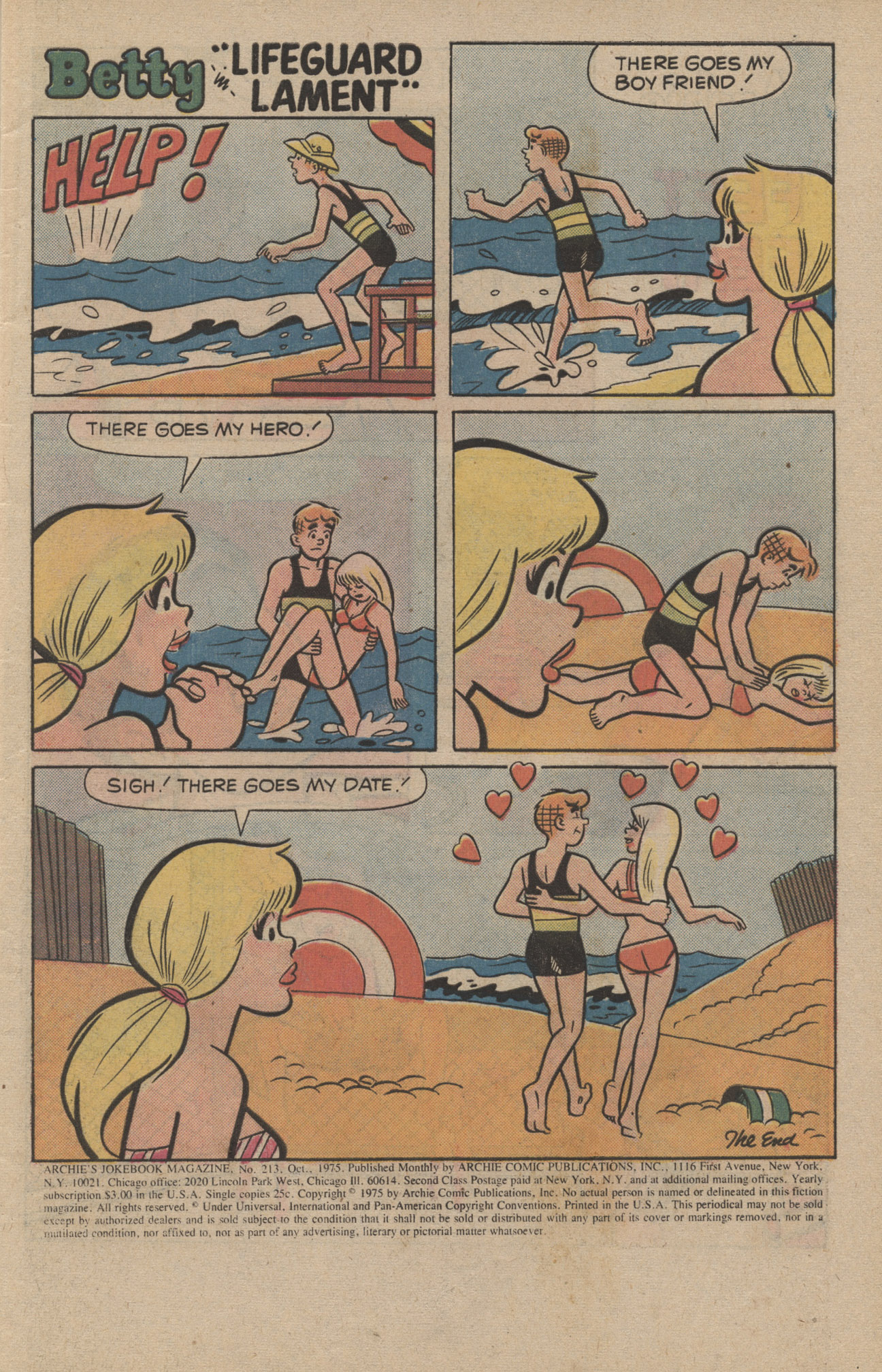 Read online Archie's Joke Book Magazine comic -  Issue #213 - 3