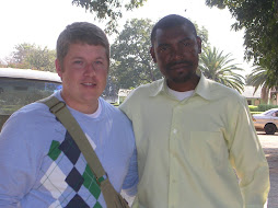 Pastor Luke and Jonathan in Zambia