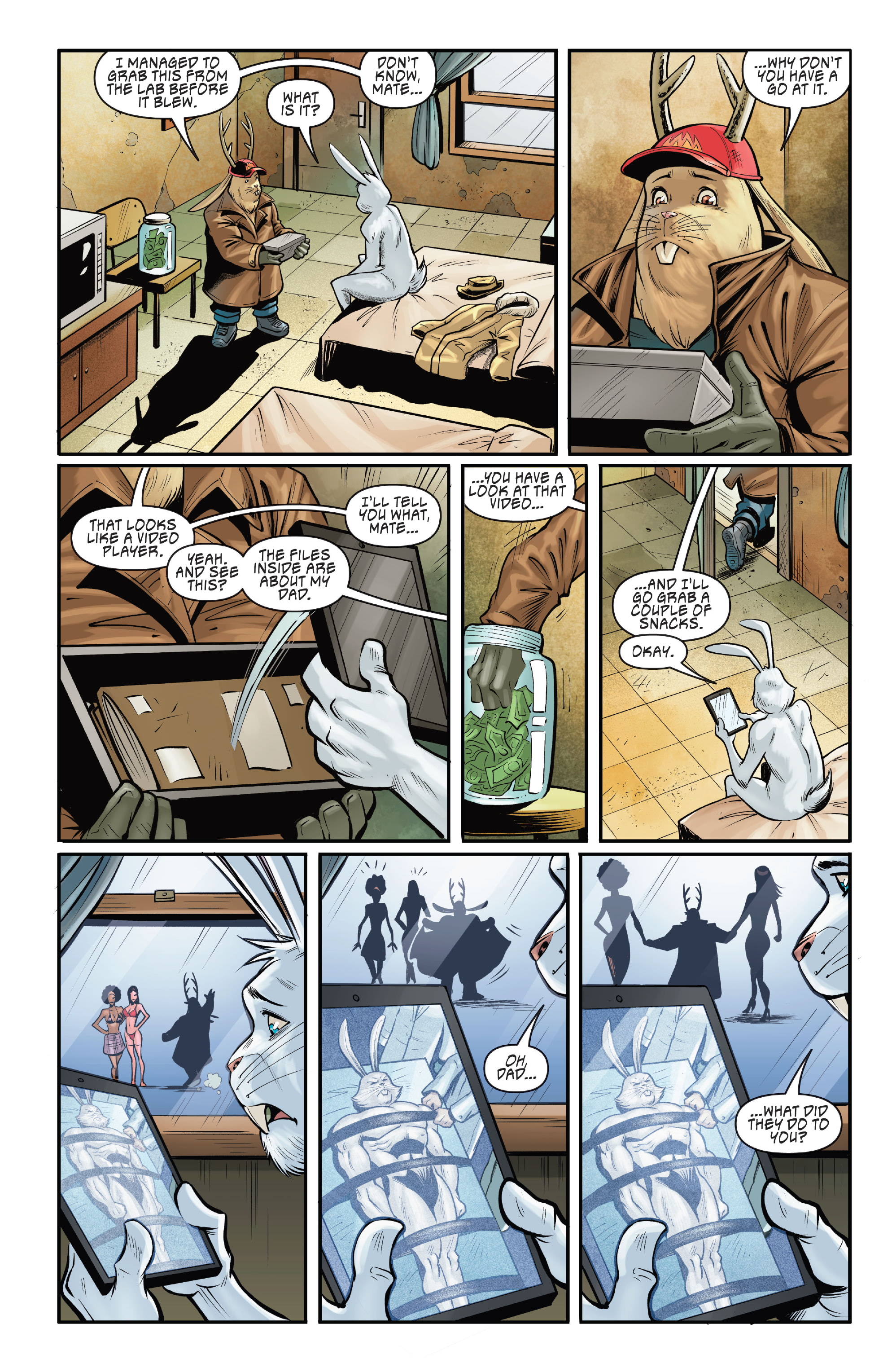 Read online Man Goat & the Bunnyman: Green Eggs & Blam comic -  Issue #2 - 12