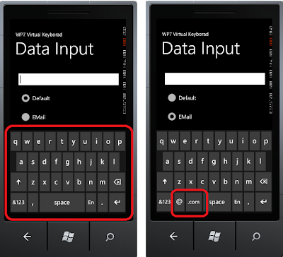 Windows Phone 7 Virtual Keyboard