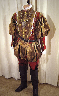 Flashback TV Fashion, Renaissance Collection: Personal Courtier Costume ...