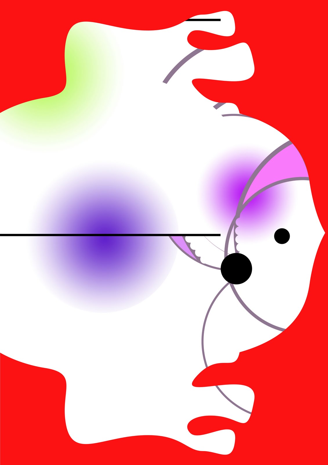 we are just floating in space