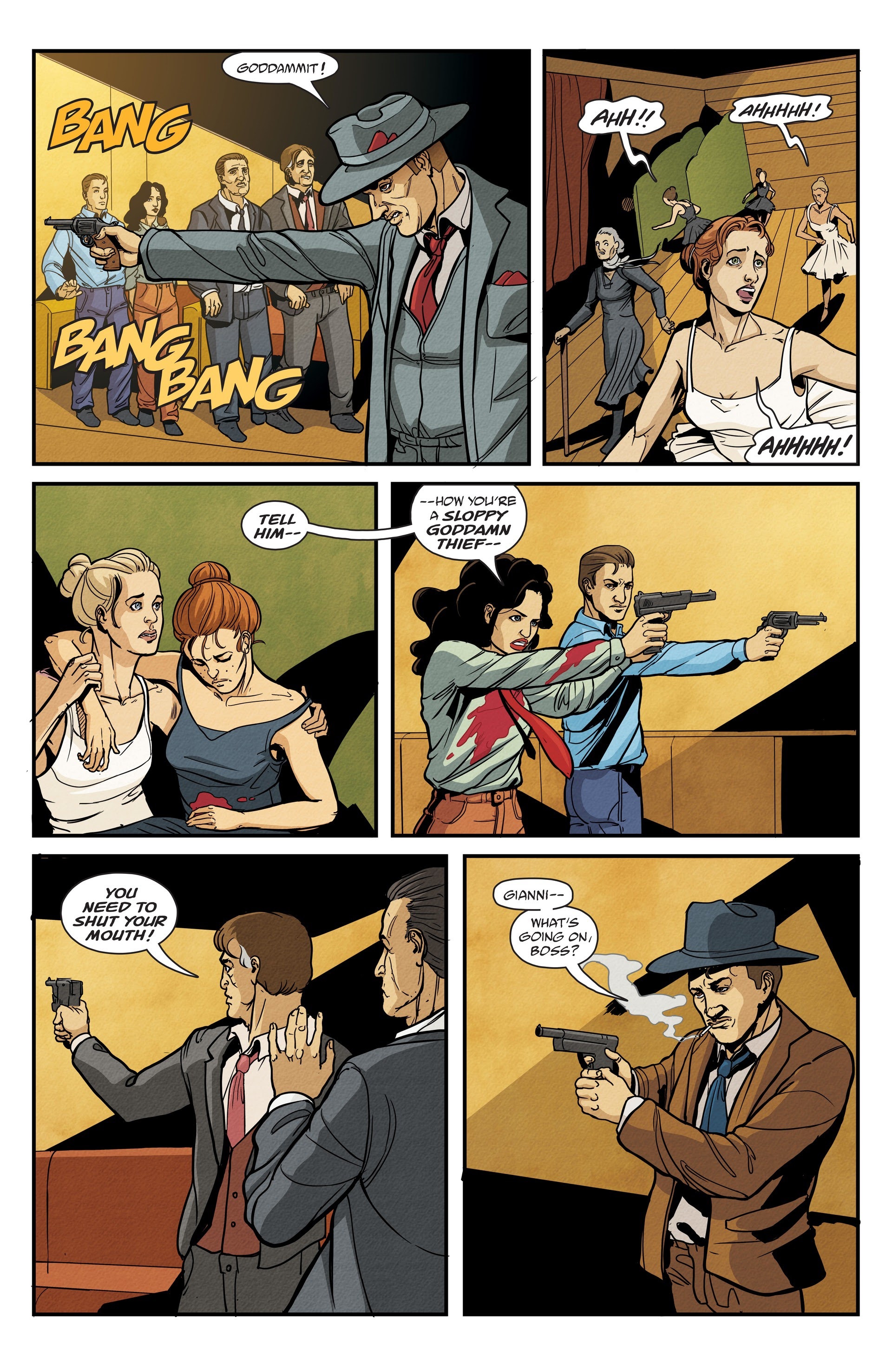 Read online Mafiosa comic -  Issue # TPB - 112