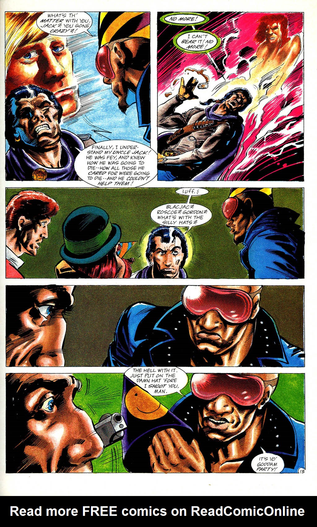 Read online Grimjack comic -  Issue #75 - 15