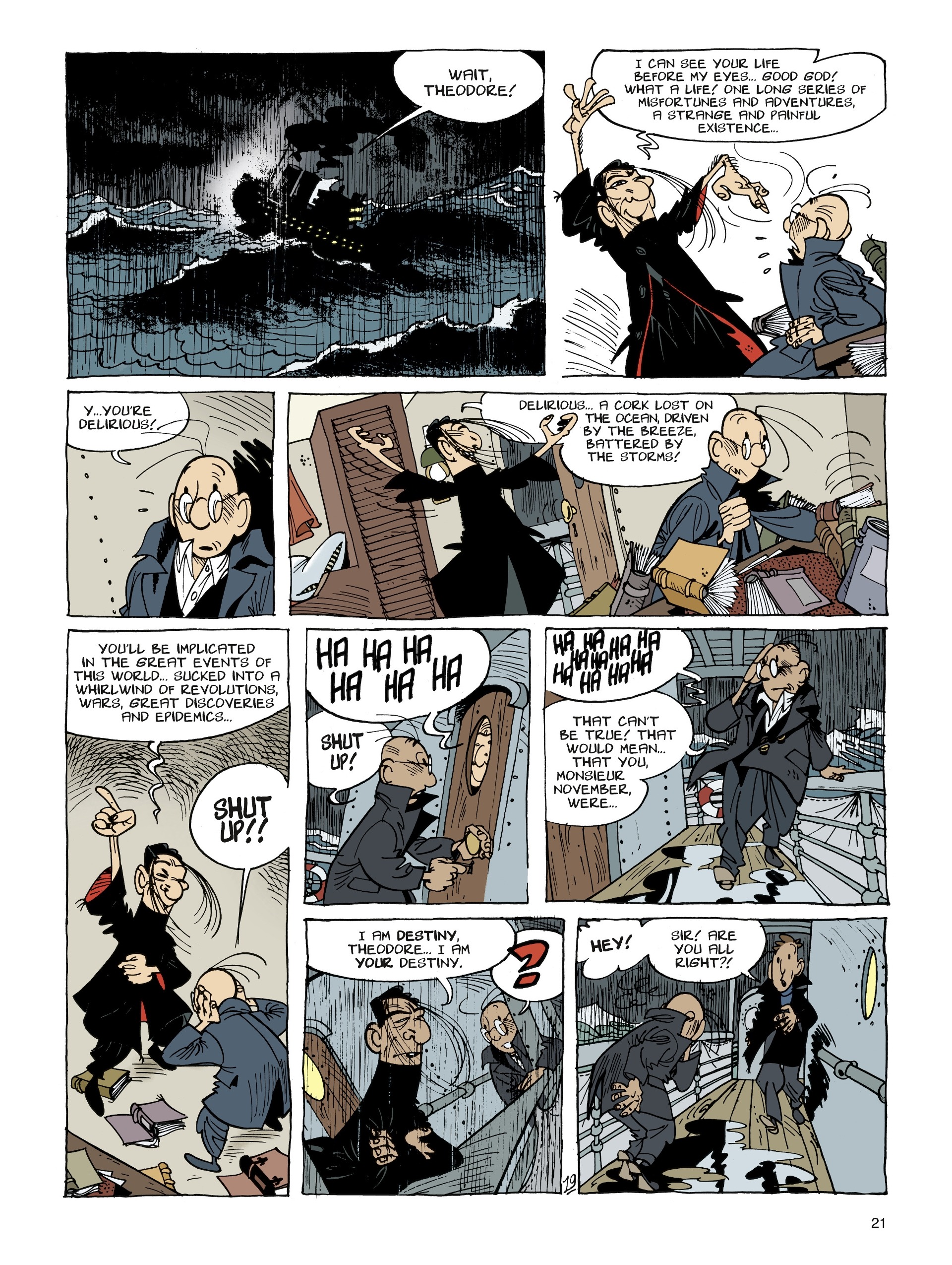 Read online Theodore Poussin comic -  Issue #1 - 21