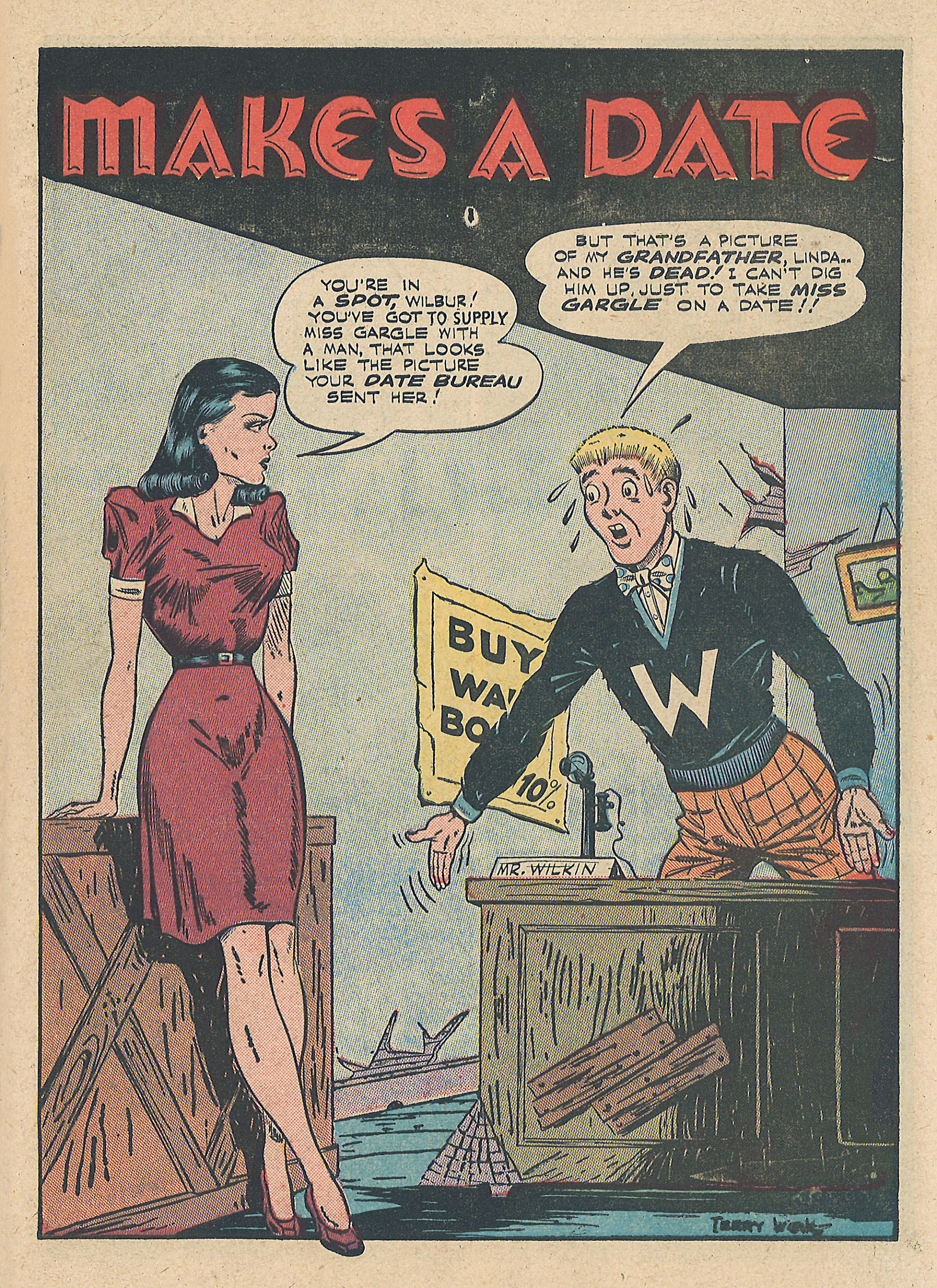 Read online Wilbur Comics comic -  Issue #1 - 5