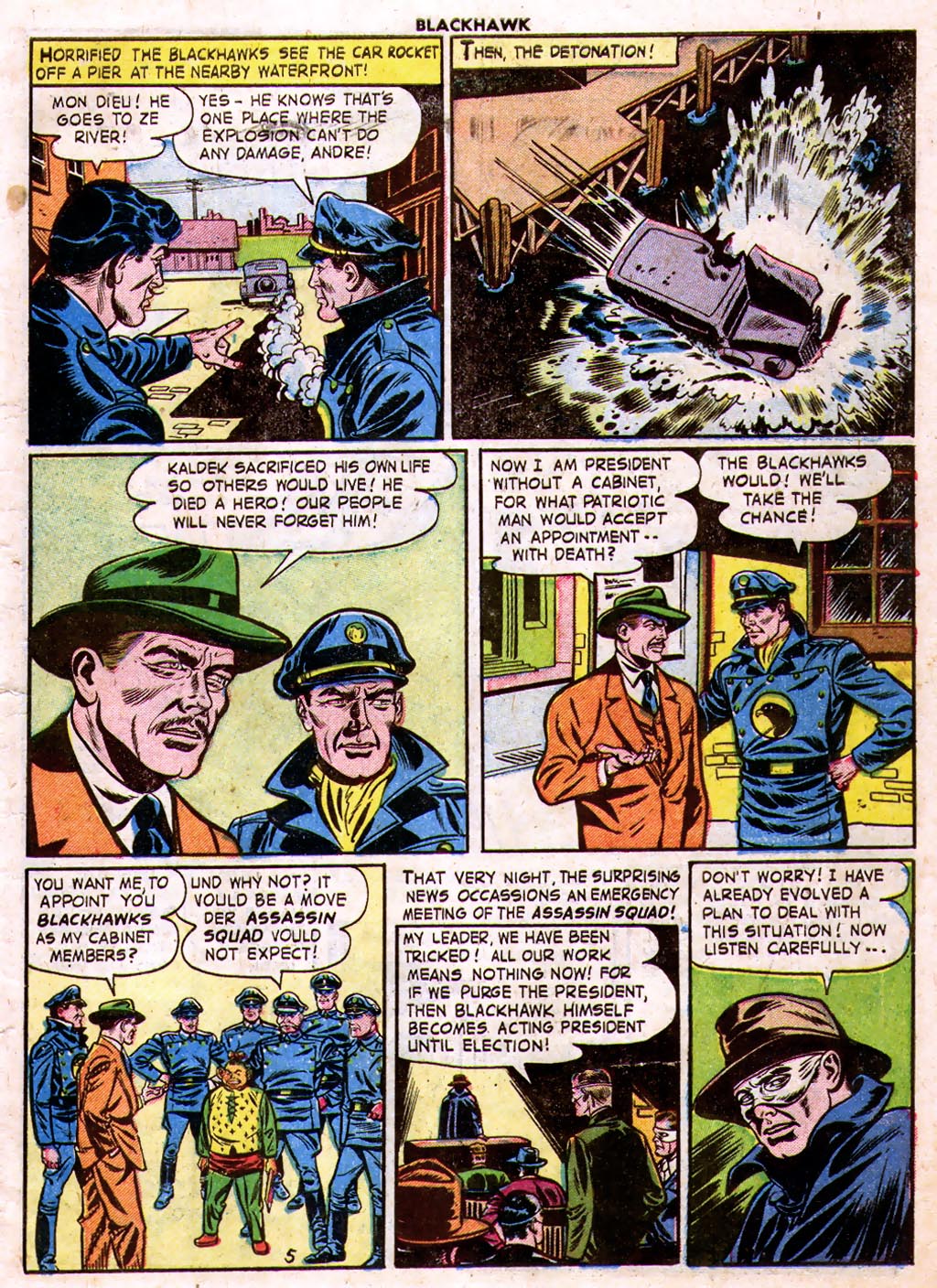Read online Blackhawk (1957) comic -  Issue #68 - 7