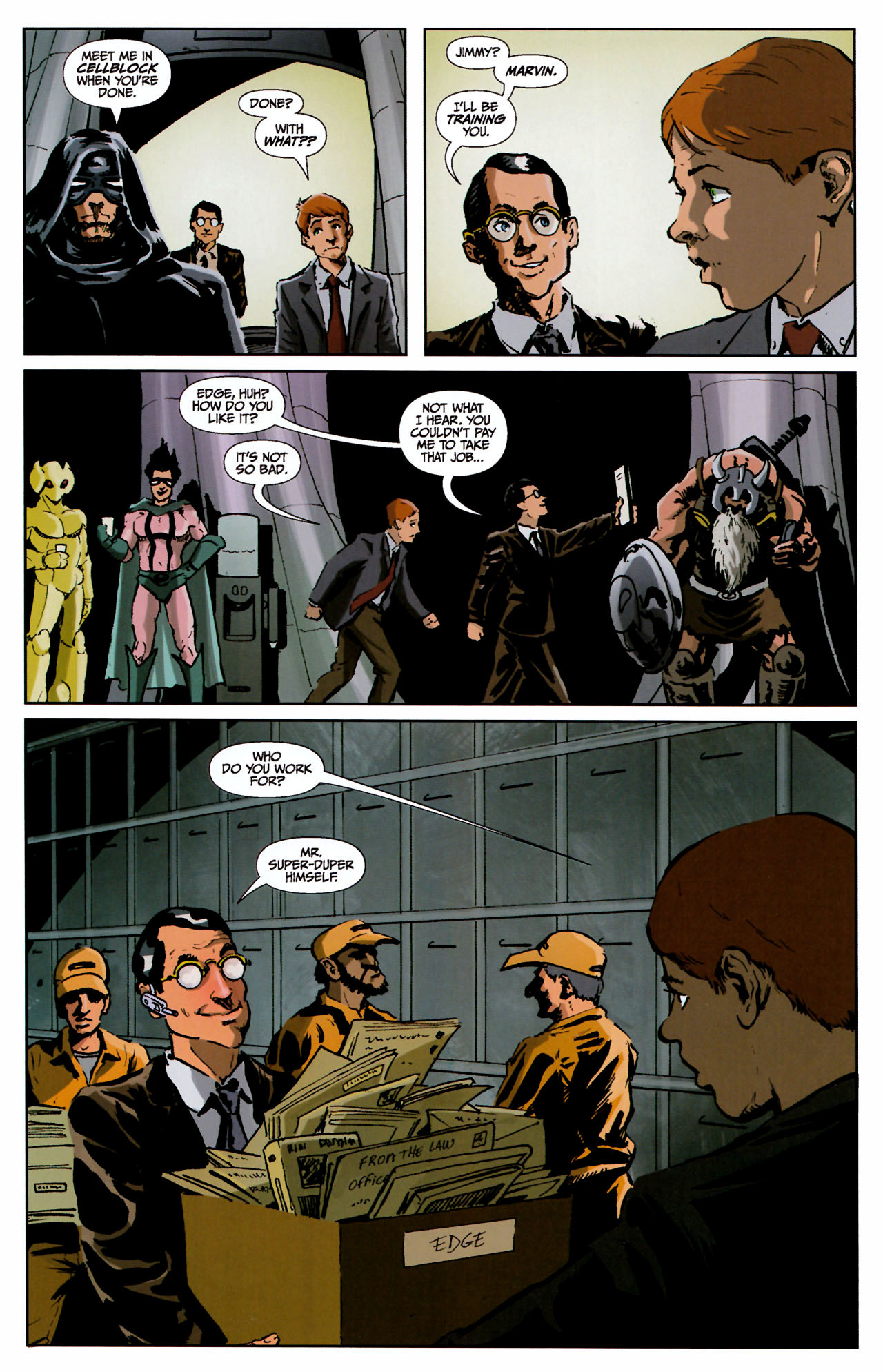 Read online Caped comic -  Issue #1 - 17