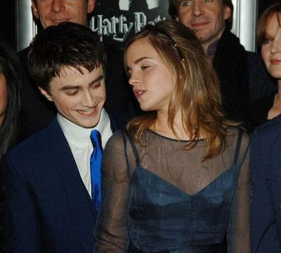 Naughty Harry Potter caught Peeking Emma Watson