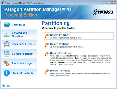 Free Download Paragon Partition Manager 11