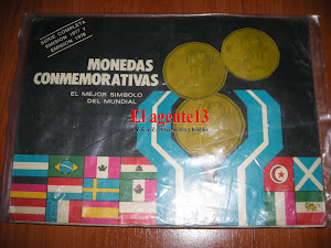 MONEDAS MUNDIAL78 SERIE COMPLETA.