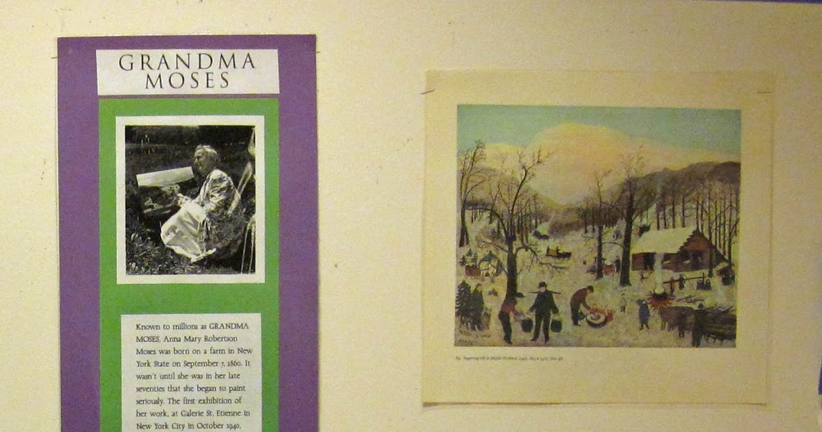 Wes Kindergarten Art Artist Grandma Moses
