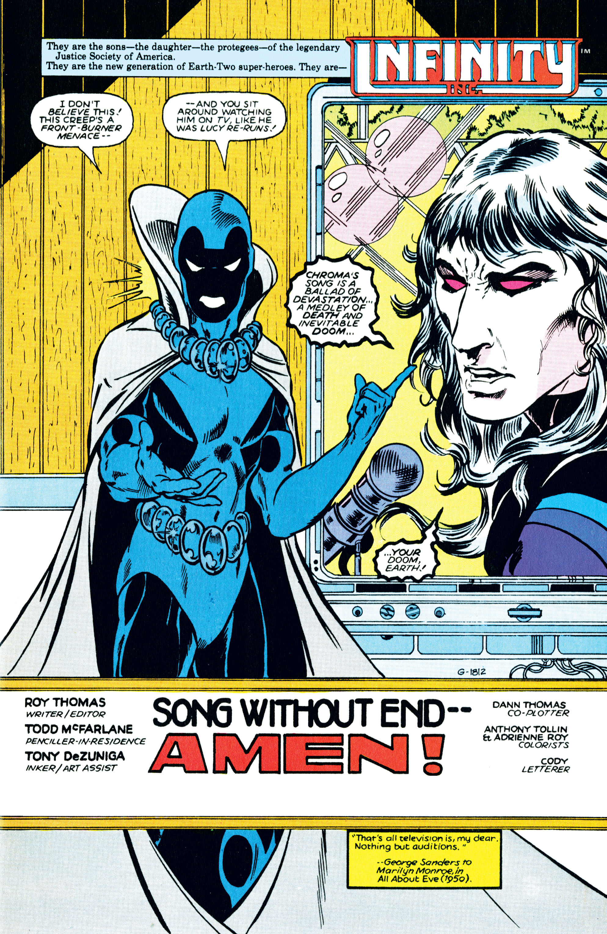Read online Infinity Inc. (1984) comic -  Issue #15 - 2