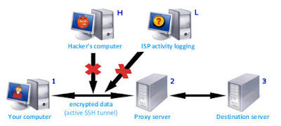 IP ADDress masked and encrypted