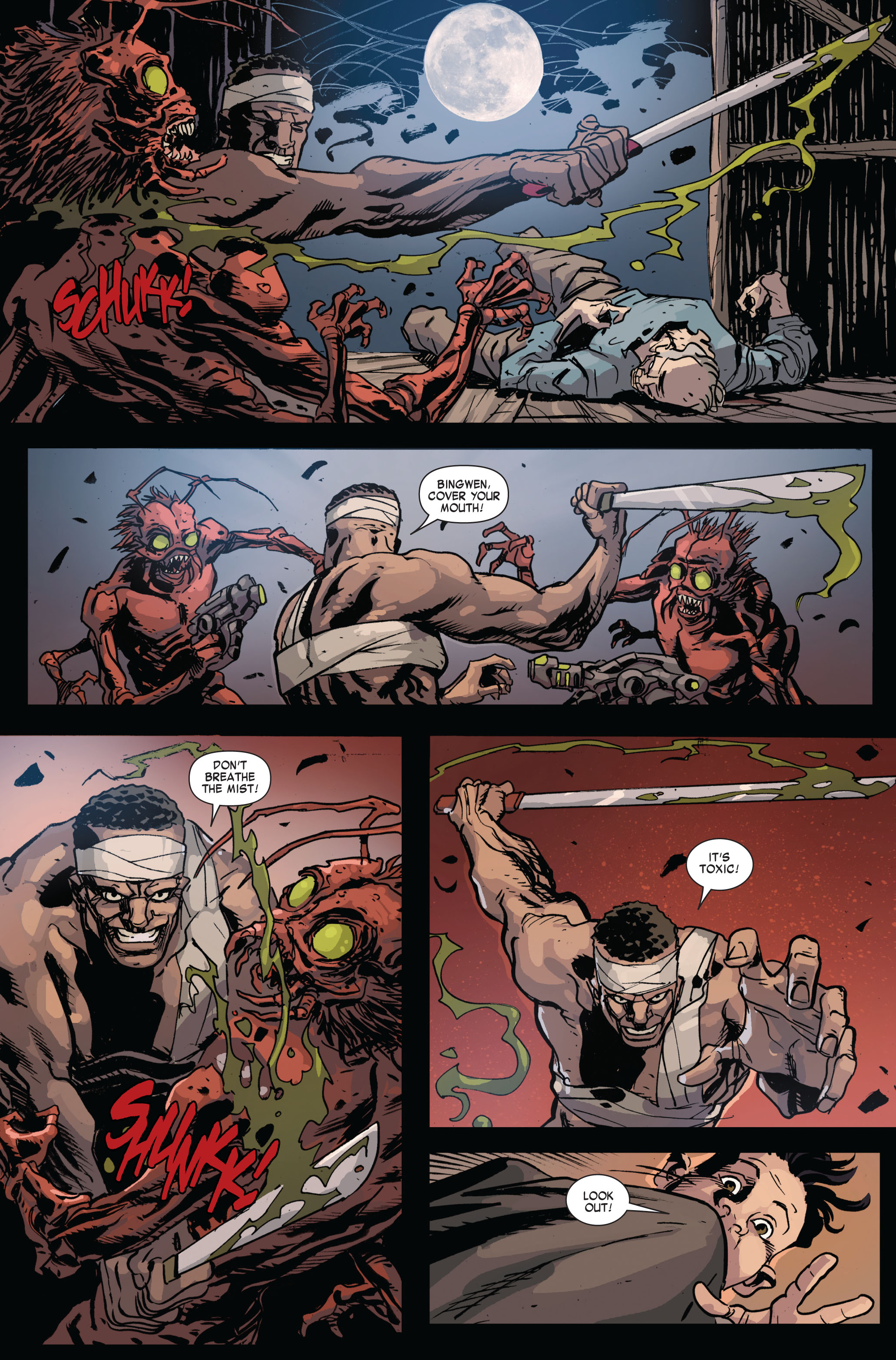 Read online Formic Wars: Burning Earth comic -  Issue #5 - 14