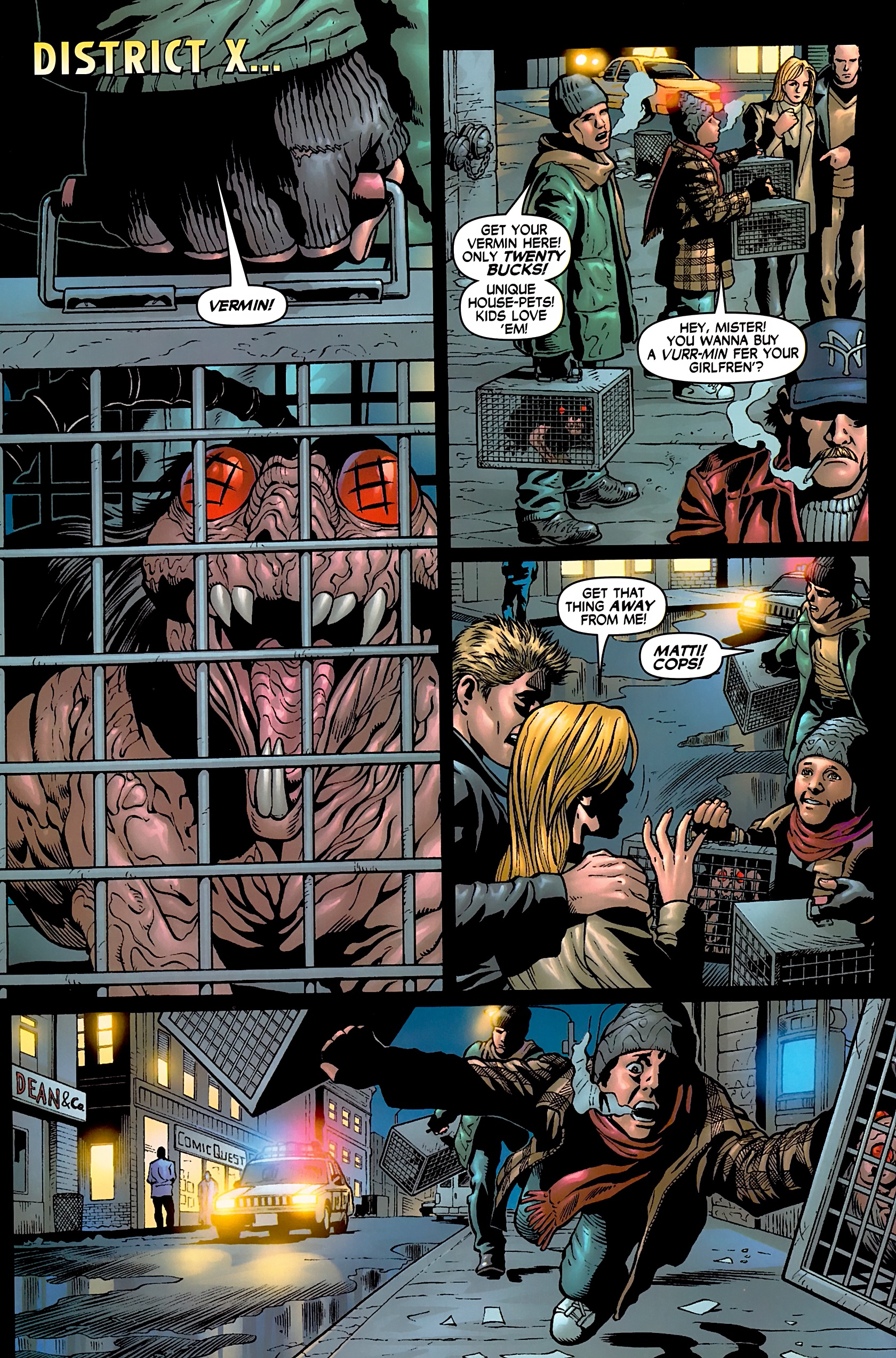 Read online District X comic -  Issue #7 - 3