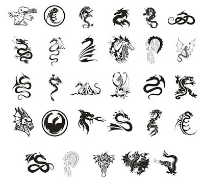 art - dragons - gothic dragon tattoo(2).jpg por si quieren tatuajes dragones