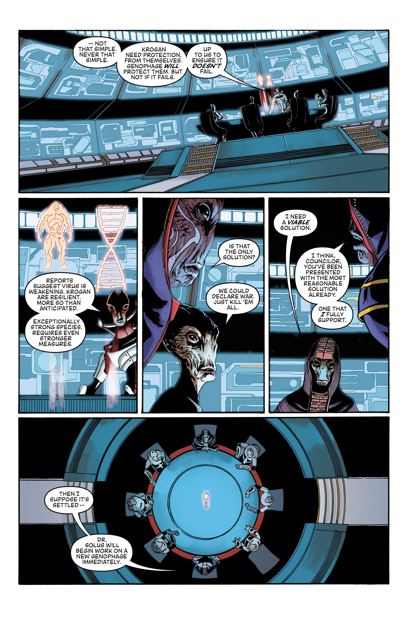 Read online Mass Effect: Foundation comic -  Issue #9 - 5