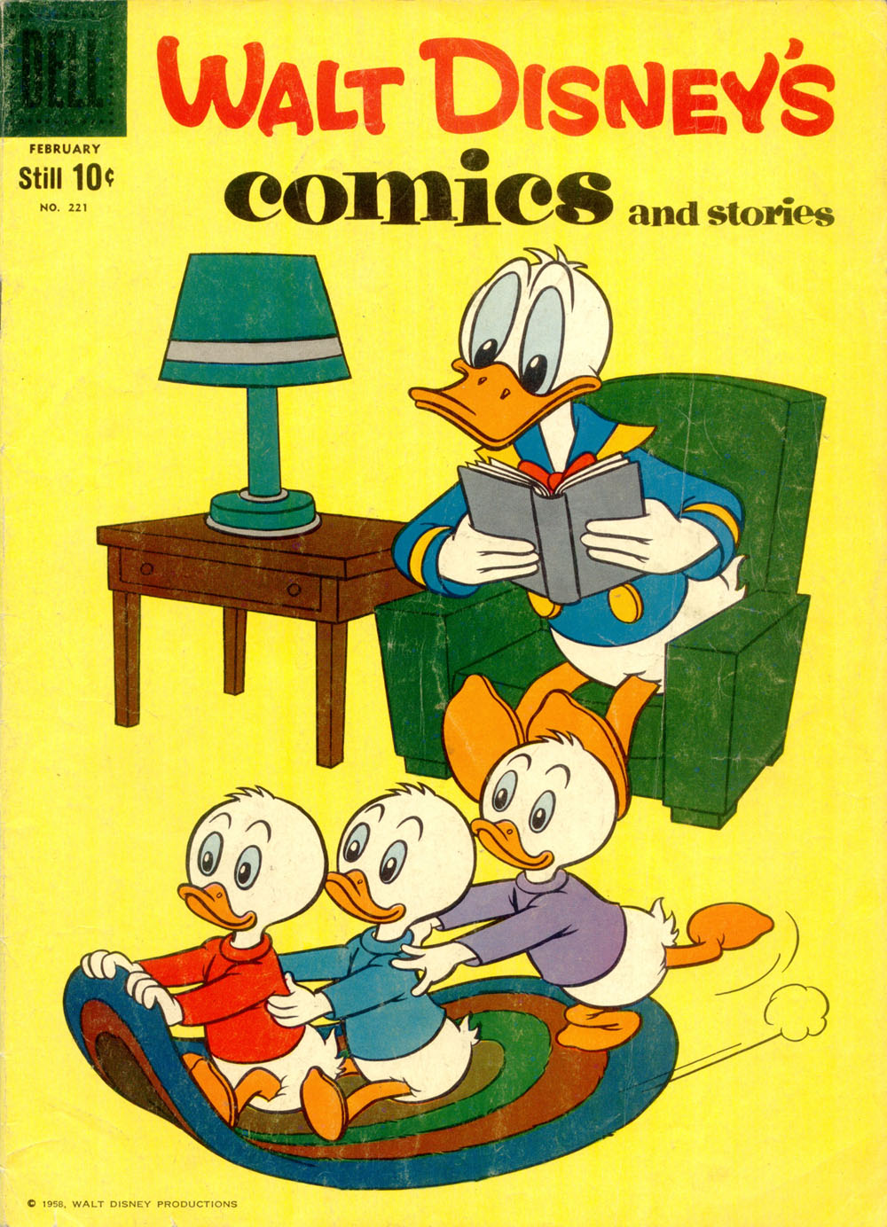 Read online Walt Disney's Comics and Stories comic -  Issue #221 - 1