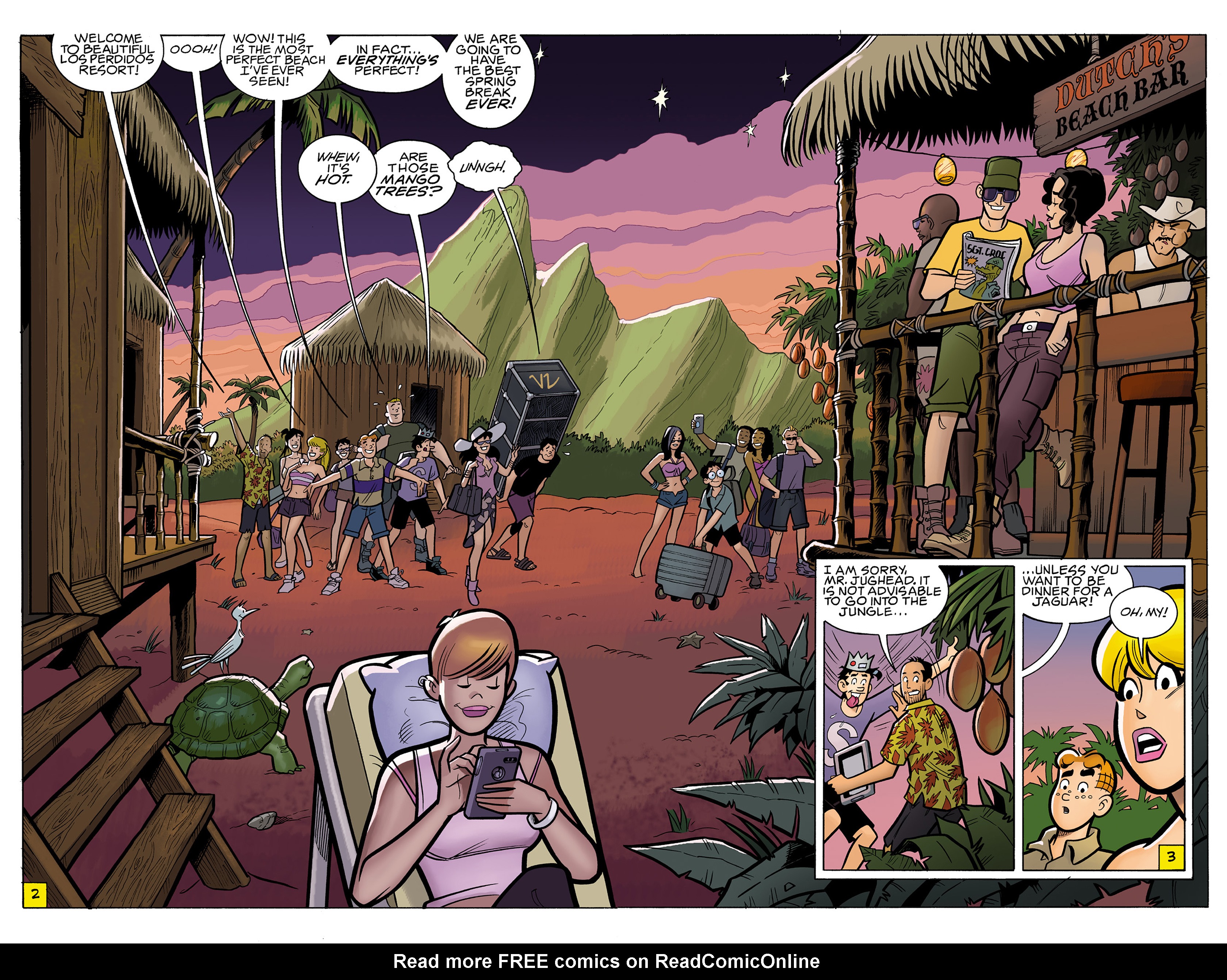 Read online Archie vs. Predator comic -  Issue #1 - 4