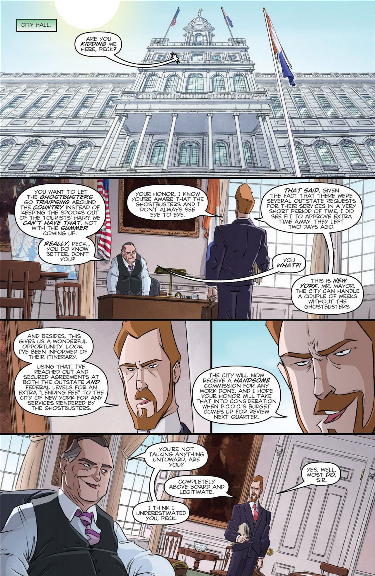 Read online Ghostbusters (2011) comic -  Issue #9 - 4