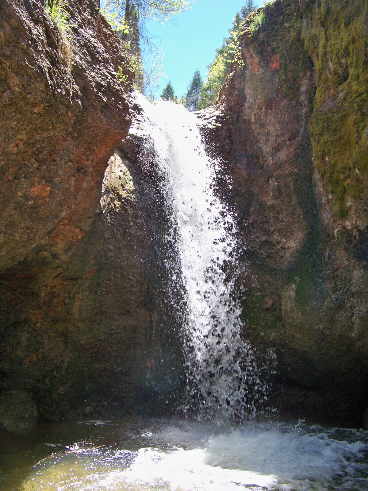 Odle Family Hikes Off to the Grotto.... Falls that is