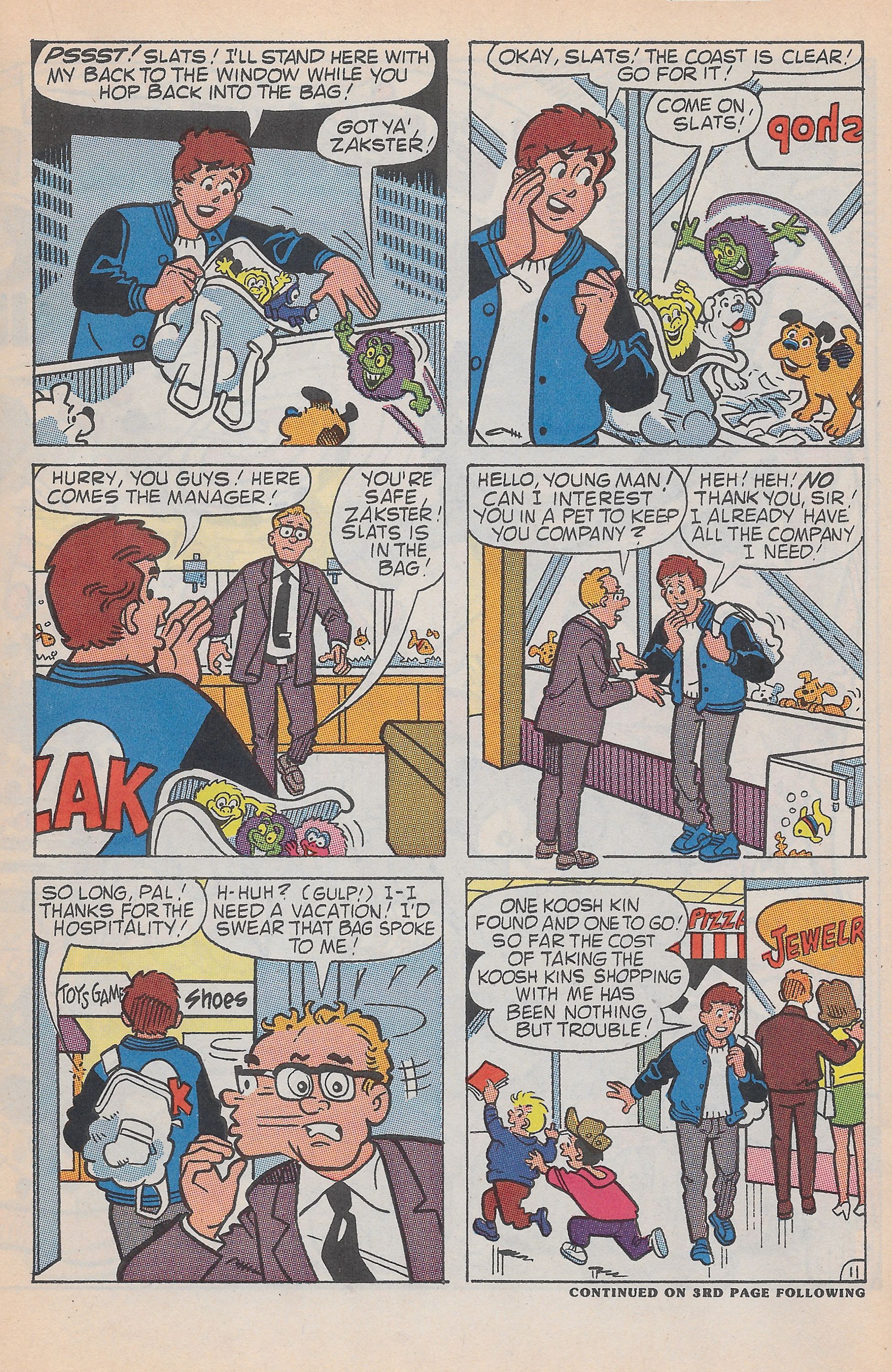 Read online Koosh Kins comic -  Issue #3 - 17