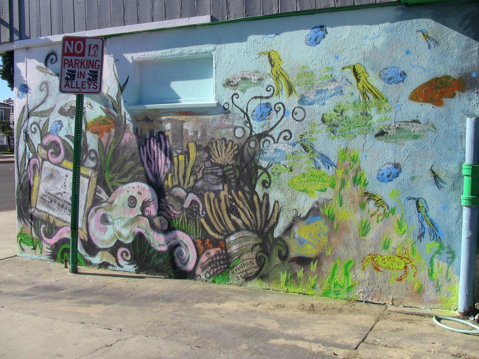 LA Mural Front Sweet new LA Mural Front murals at The Frog House