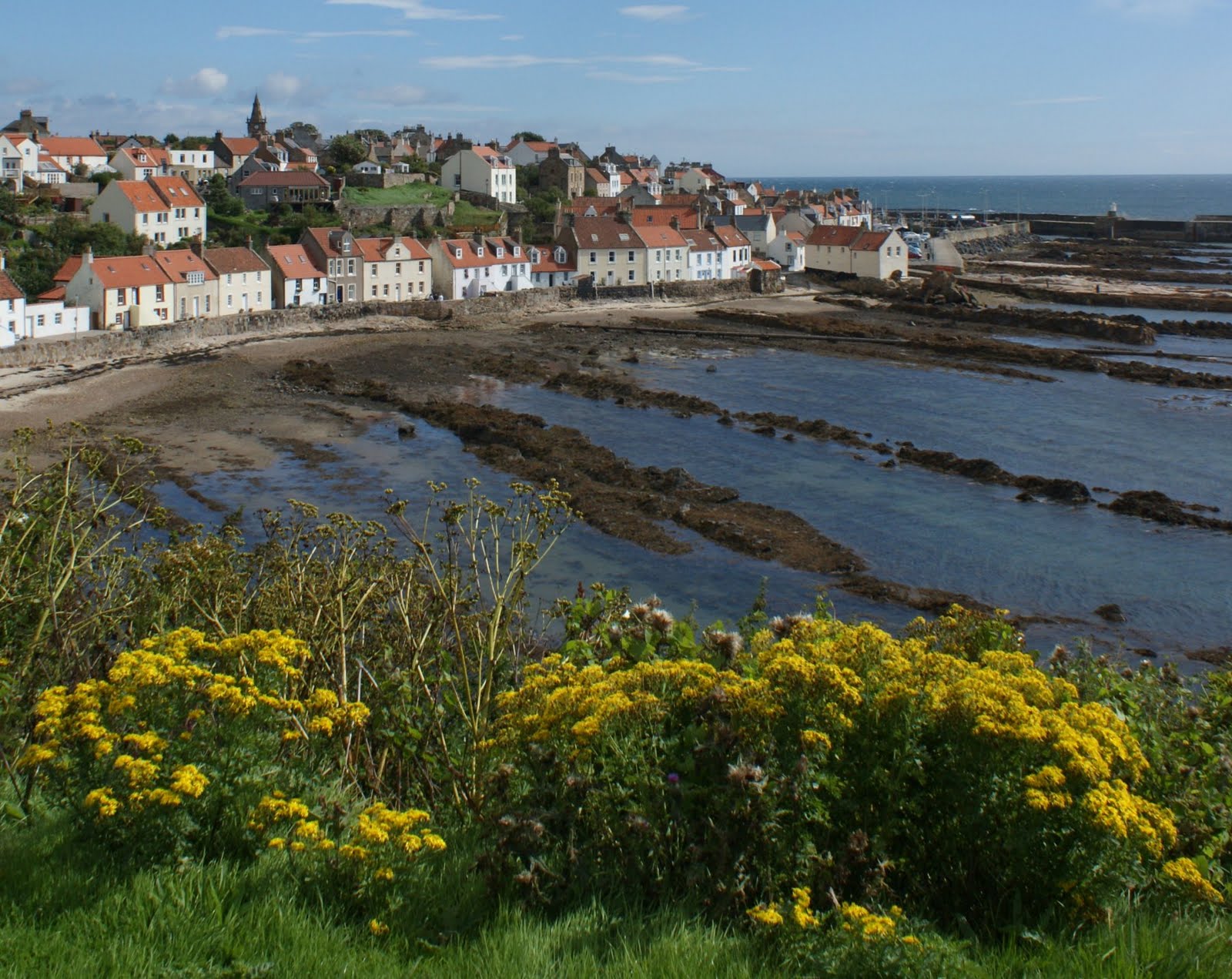 Tour Scotland August 22nd Photograph Fife Coastal Path Scotland