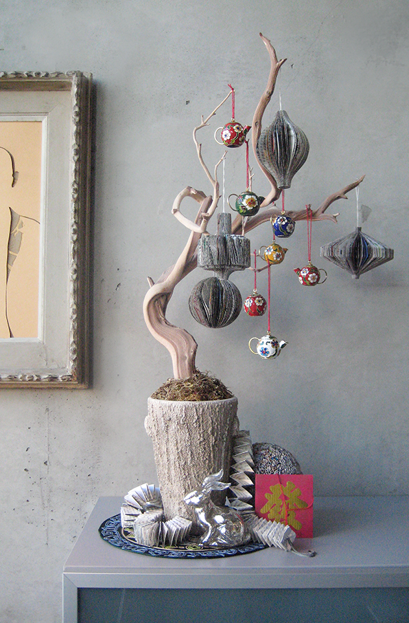 Chinese new year ox craft The Decorated Tree: the year of the rabbit