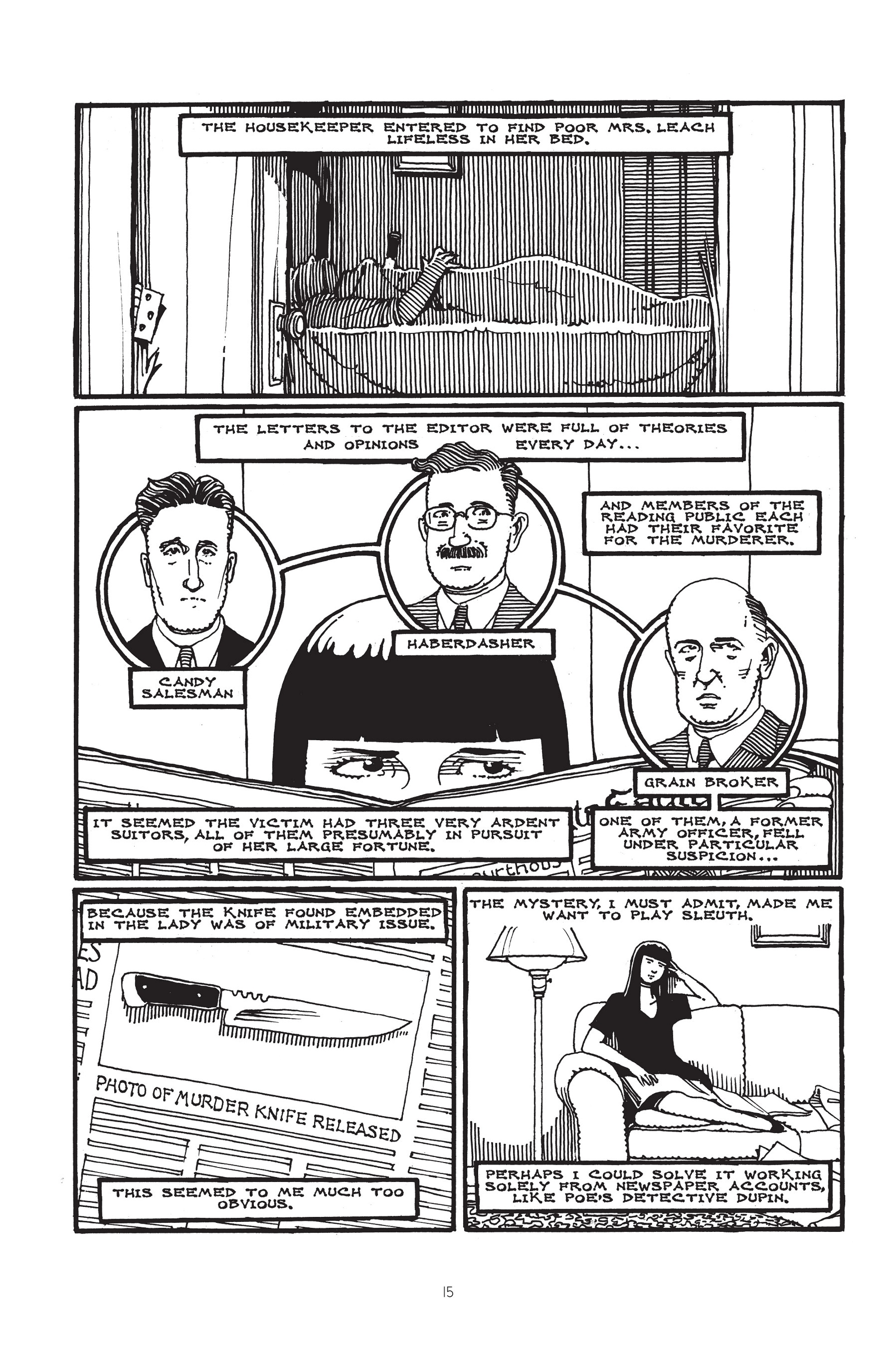 Read online Louise Brooks: Detective comic -  Issue # TPB - 16