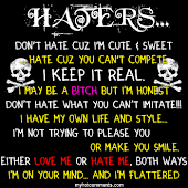 special to haters