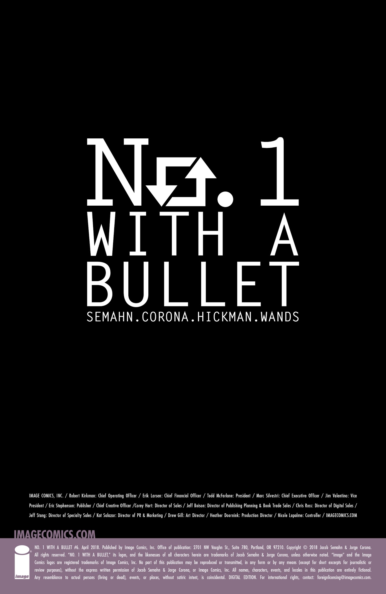 Read online No. 1 With A Bullet comic -  Issue #6 - 25