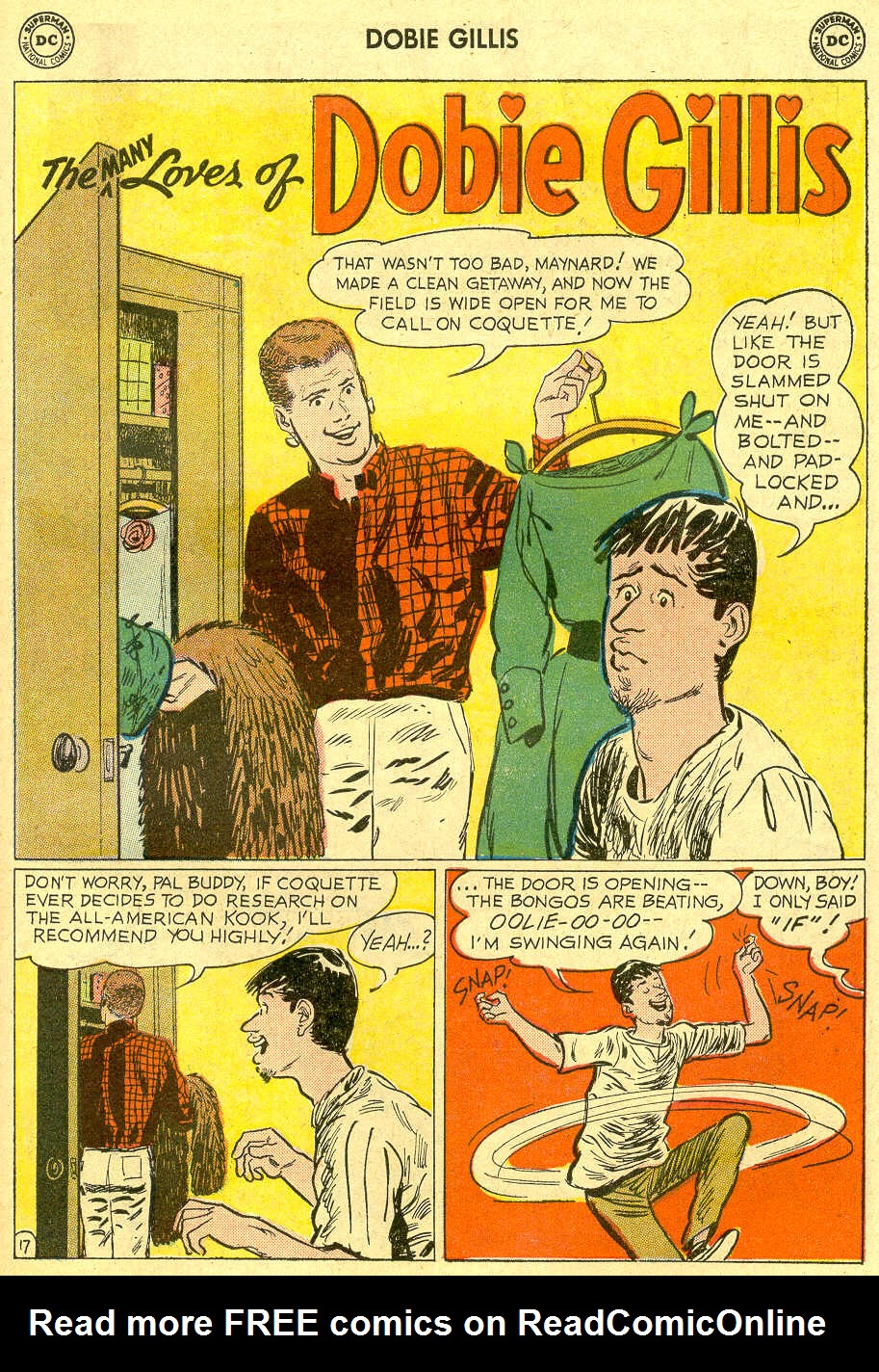 Read online Many Loves of Dobie Gillis comic -  Issue #9 - 23