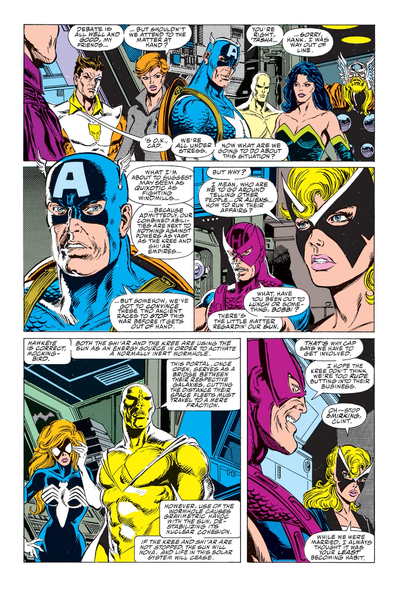 Read online Avengers: Galactic Storm comic -  Issue # TPB 1 (Part 2) - 9