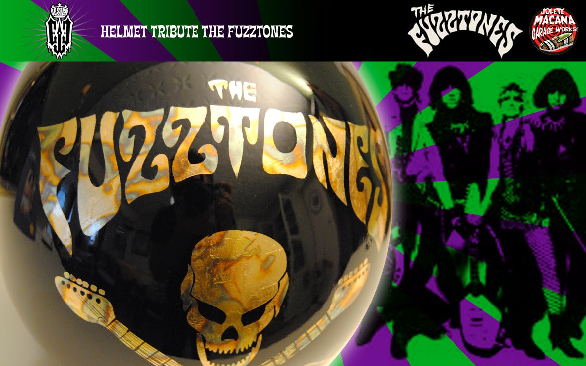 Ejestudiodesing HELMET TRIBUTE THE FUZZTONES