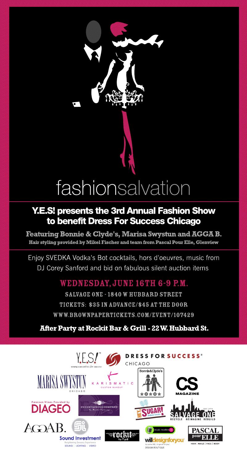 PopKat Fashions Dress For Success Chicago Event