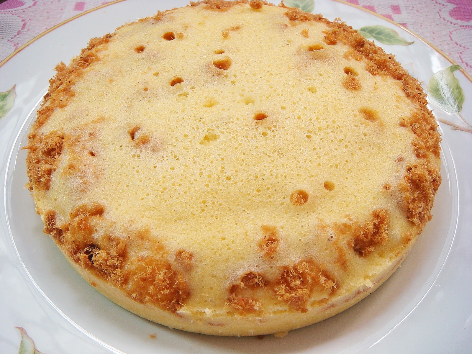 Rainny's Journal Steamed Sponge Cake with Pork Floss