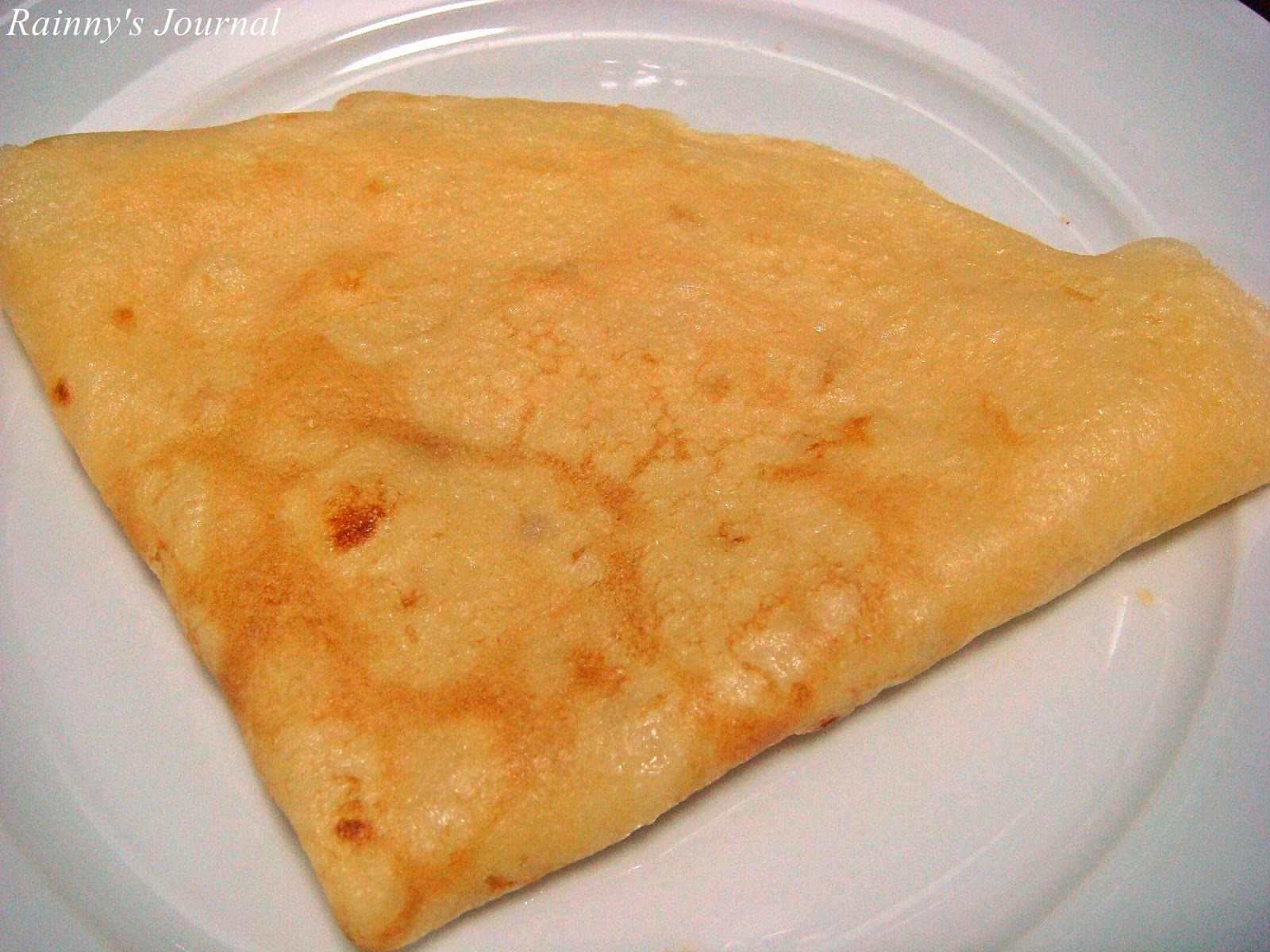 Rainny s Journal Basic Crepe Recipe