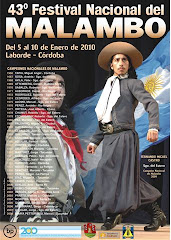 43º Afiche del Festival del Malambo