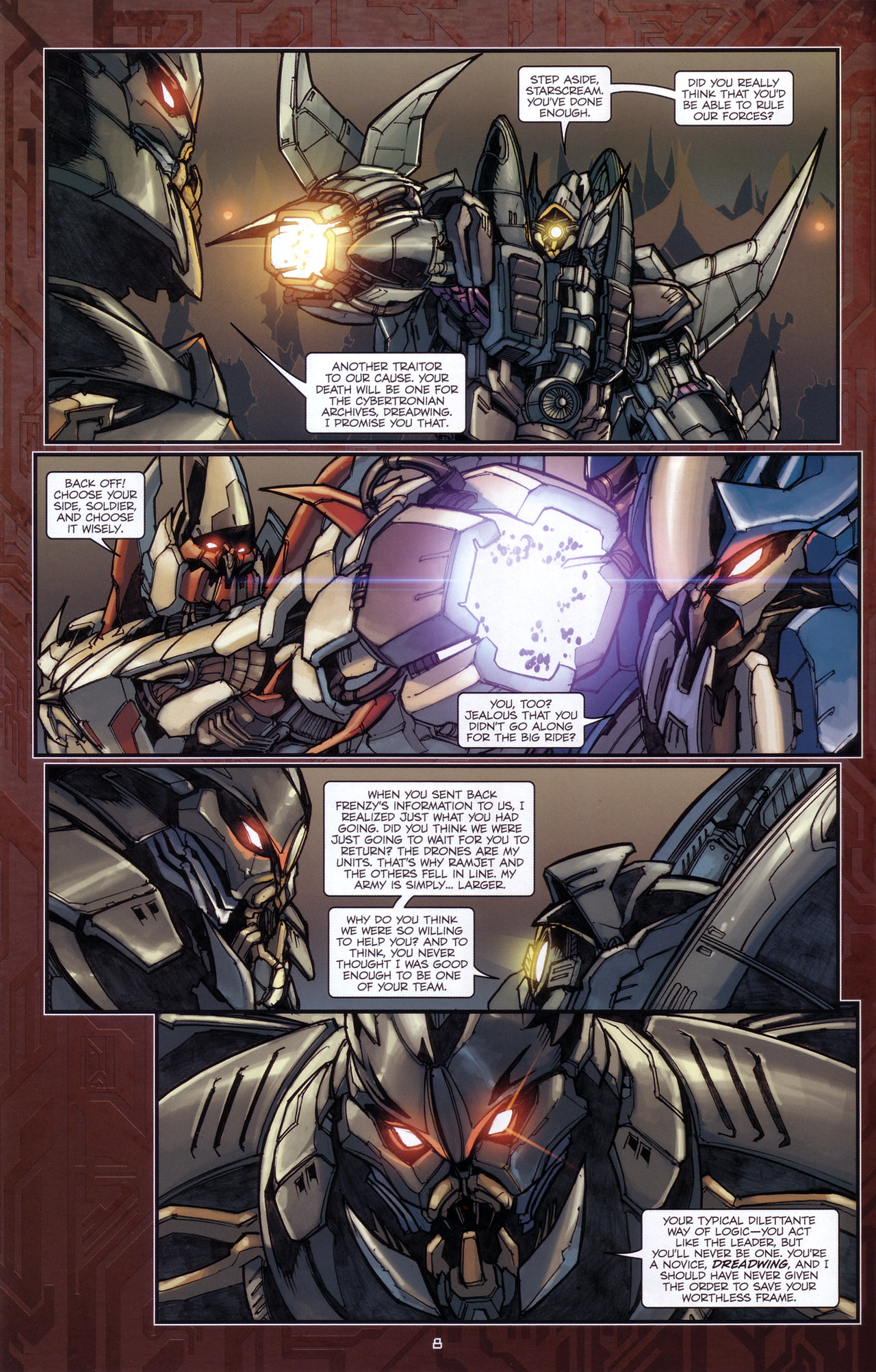 Read online Transformers: The Reign of Starscream comic -  Issue #5 - 11