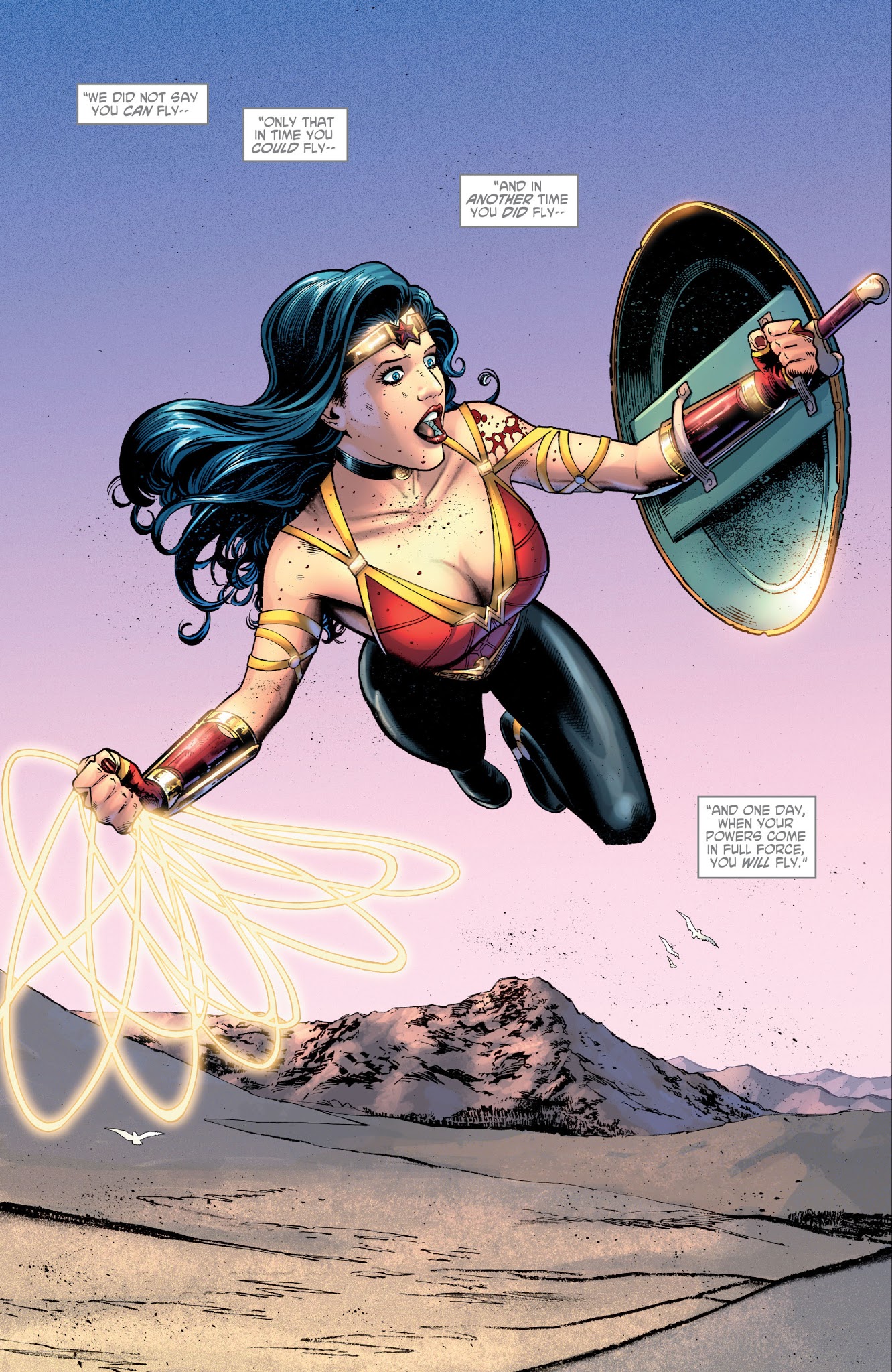 Read online Wonder Woman: Odyssey comic -  Issue # TPB 1 - 110