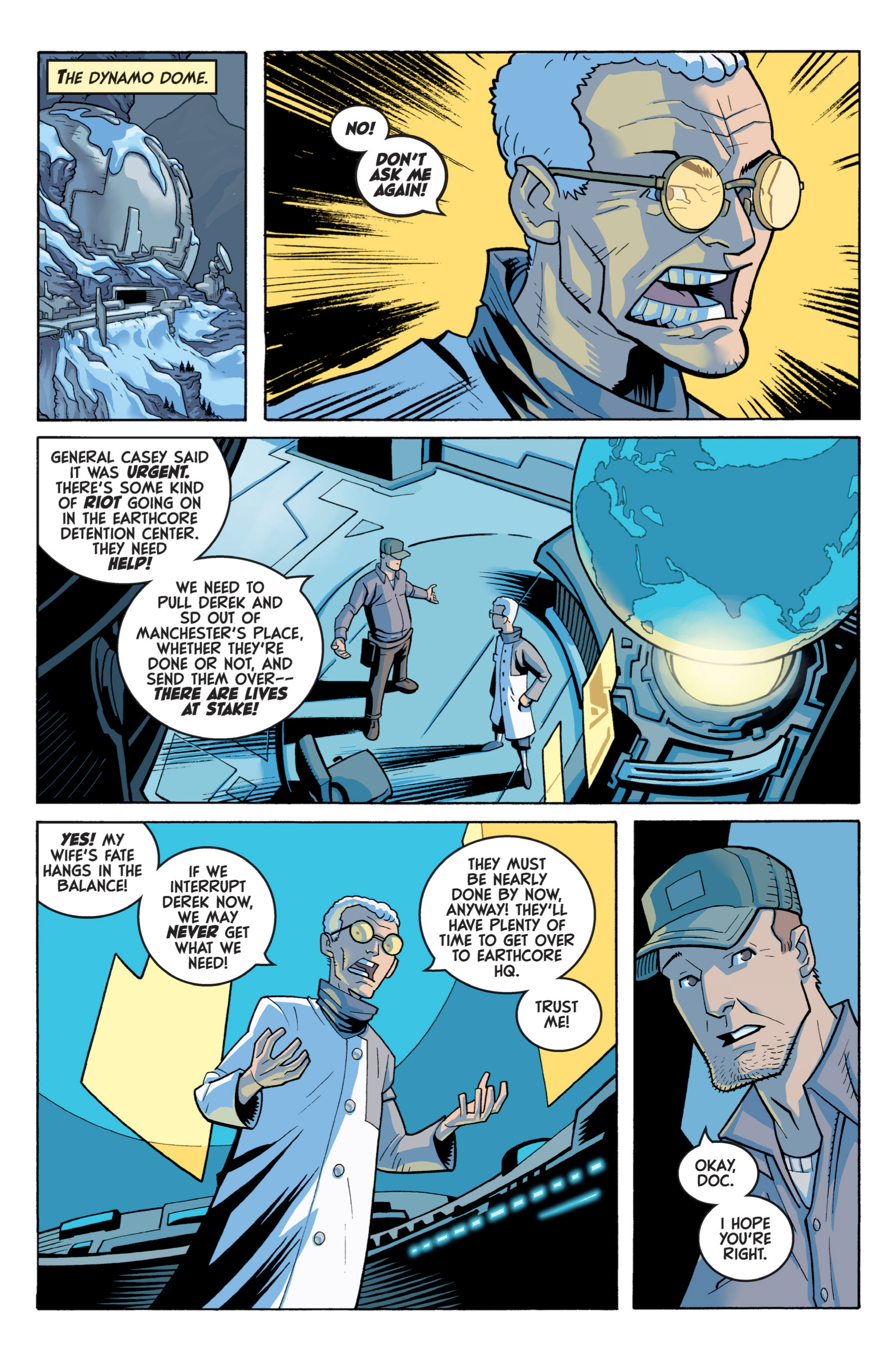 Read online Super Dinosaur (2011) comic -  Issue #20 - 19
