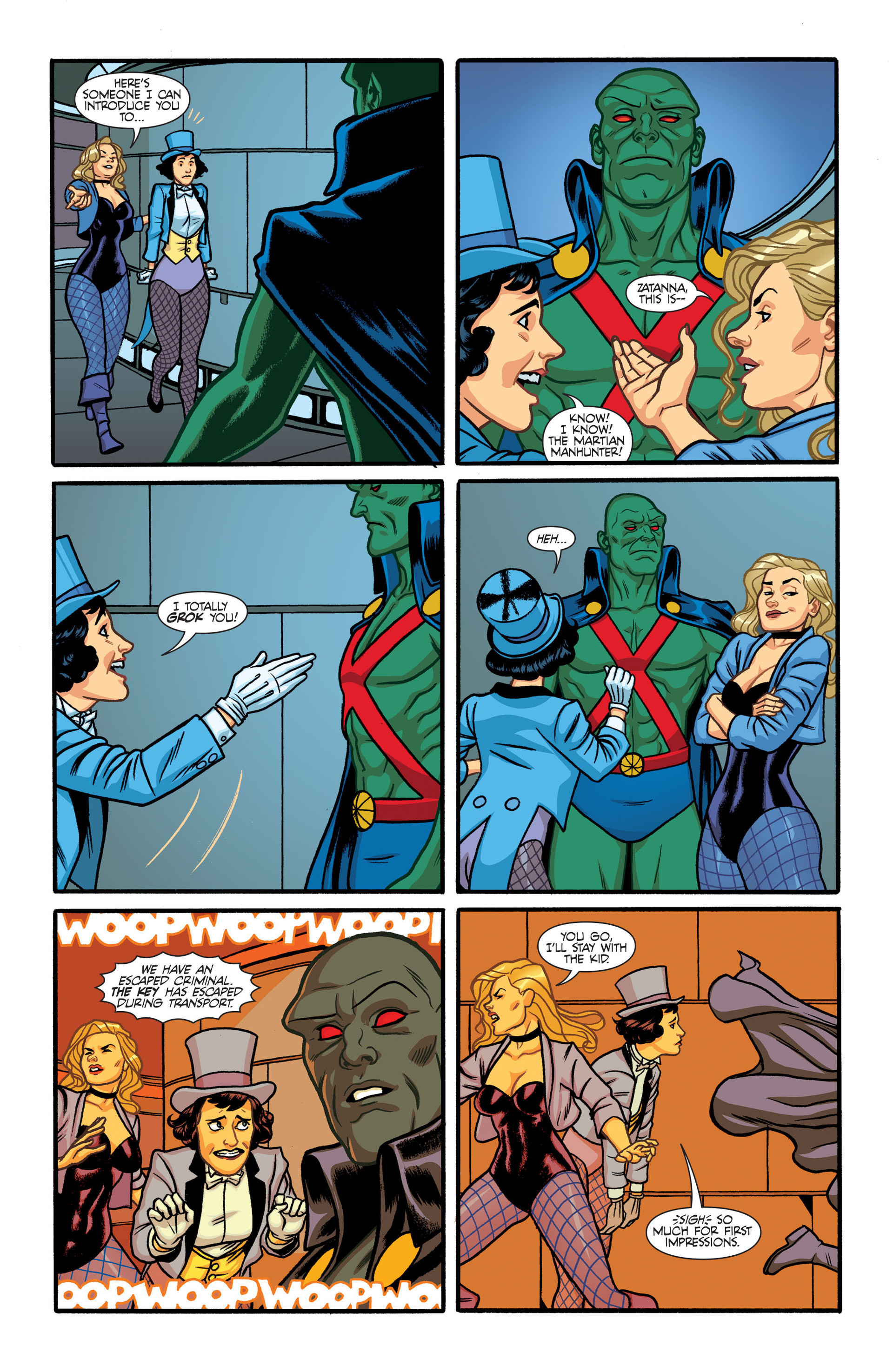 Read online Black Canary and Zatanna: Bloodspell comic -  Issue # Full - 43