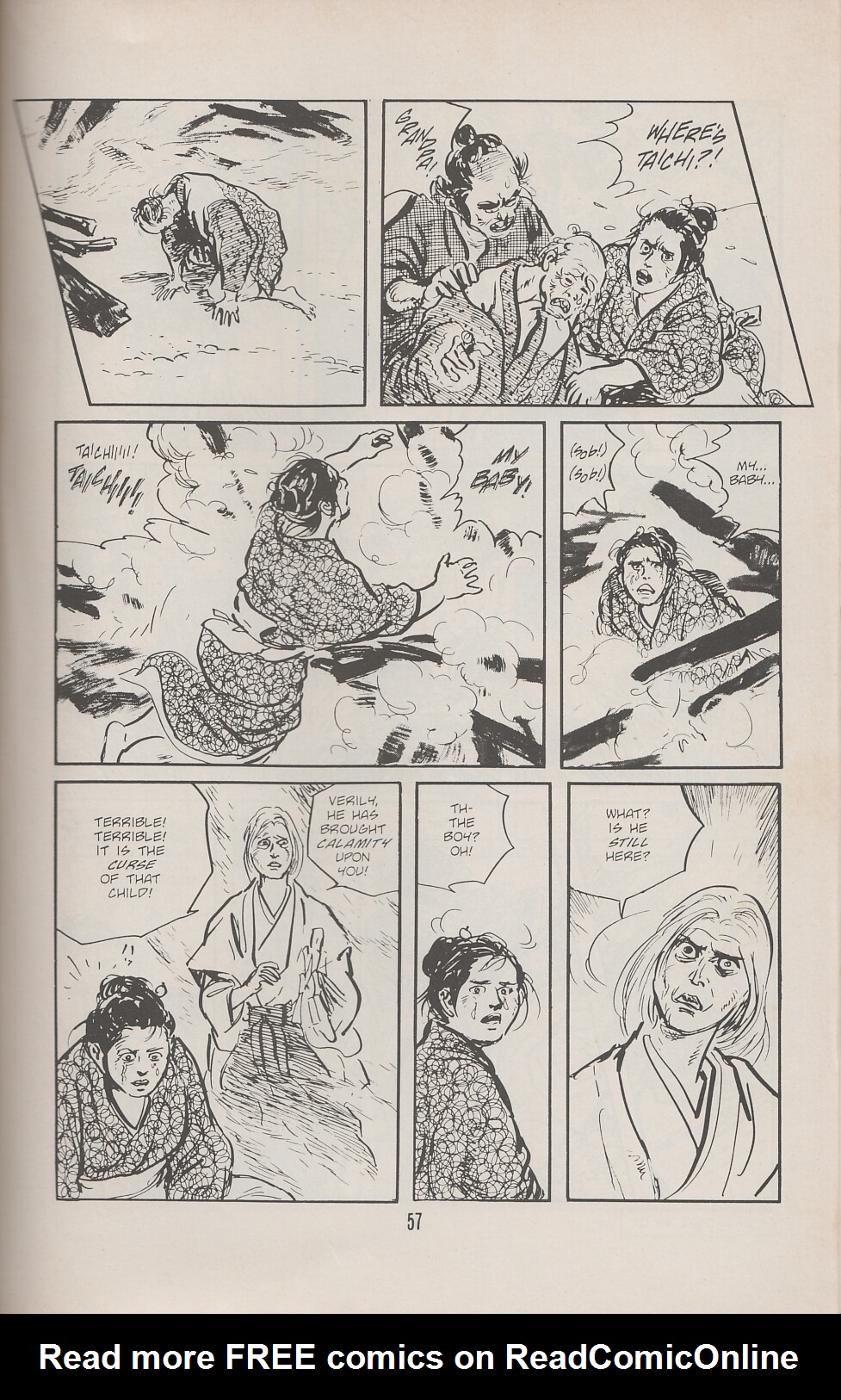 Read online Lone Wolf and Cub comic -  Issue #34 - 61